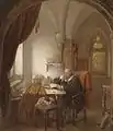 Der Gelehrte (Öl auf Leinwand)