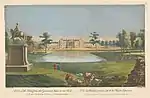 Ansicht vom Park und Earl Temple at Stow
