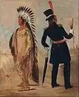 Wi-jún-jon, auf dem Weg nach und bei der Rückkehr aus Washington, D.C.