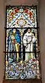 Kirchenfenster, Graf Sizzo (li.) und Graf Eberhard darstellend
