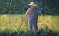 Georges Seurat:  Der Gärtner