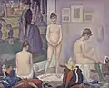 Georges Seurat:Die Modelle