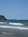Georgioupoli, Strand und Kapelle Agios Nikolaos