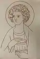 Die heilige Salome oder der Evangelist Johannes?