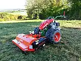 Geräteträger agria 5900 Taifun mit Schlegelmulcher