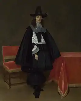 Gerard Terborch: Mann in Rheingrafentracht, etwa 1660