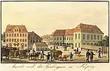 Das Richtersche Landhaus am Beginn der Gerbergasse