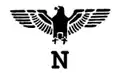 Kennzeichen für deutschen Nitrobeschuss 1939 bis 1945