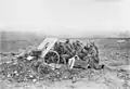 Tankabwehr mit 7,5-cm-Škoda-Gebirgsgeschütz, Okt. 1918