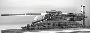 80-cm-Eisenbahngeschütz „Dora“ (Modell)