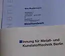 Gesellenbrief