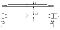 Gestauchte Form