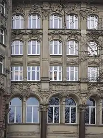 Fassadendetail West1. Bauabschnitt