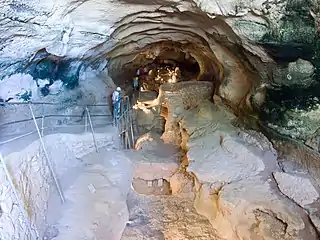 Blick in die Höhle