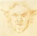 Grotesker Kopf von Gian Lorenzo Bernini