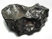 Stück des Gibeon-Meteoriten