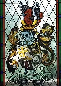 Seit 1884 (Wappenfenster)