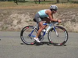 beim Wildflower Triathlon, 2009