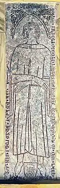 Grabplatte des Giovanni di Nicola Porcari; 1363