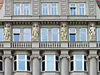 Figuren an der Industrie- und Handelskammer Leipzig