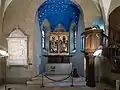 Schlosskapelle St. Marien mit neoklassizistischem Epitaph der Marie Clementine von Schönburg (1789–1863)
