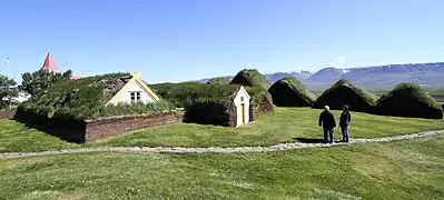 die heute Teil des Freilichtmuseums von Glaumbær sind
