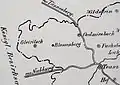 Karte mit Lage (1906)