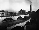 Gleisdreieck in Berlin (1902)