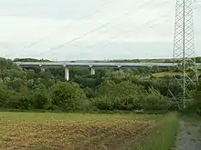Glemstalbrücke der Schnellbahn bei Markgröningen