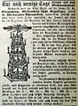 Zeitungsbericht von 1904 über die Globensteiner Weihnachtspyramiden