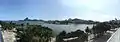 Panorama auf den Bairro Glória, Blick von der Terrasse der Bossa Nova Mall