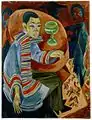 Ernst Ludwig Kirchner: Der Trinker (Selbstbildnis), 1914/1915