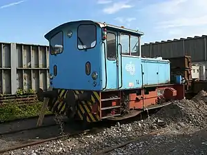 Gmeinder V 12-16 in Duisburg/Ruhrort