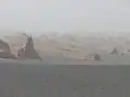 Gobi in der Nähe von Dunhuang