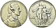 Medaille zu Goethes 150. Geburtstag