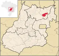 Lage von Alto Paraíso de Goiás