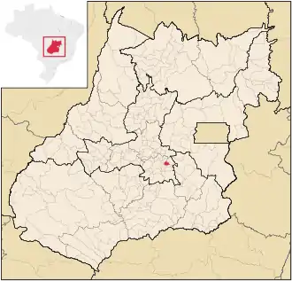 Lage von Bonfinópolis in Goiás