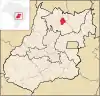 Lage von Campinaçu in Goiás