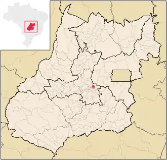 Lage von Campo Limpo de Goiás