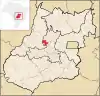 Lage von Itapuranga in Goiás
