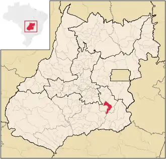 Lage von Pires do Rio(Goiás)