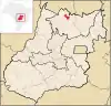 Lage von Trombas in Goiás