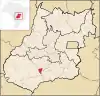 Lage von Turvelândia (Goiás)