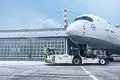 Goldhofer Phoenix E beim Pushback