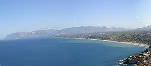 Ansicht des Golfs von Castellammare