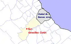 Lage von González Catán