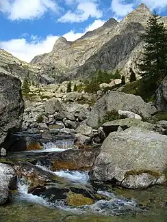 Gordolasque-Tal im Hochland der Ostprovence hinter Nizza