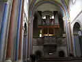Das Innere nach Westen