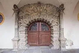 Zeughausportal (östl. Arkadengang)