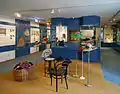 Ausstellungsraum des Hutmuseums